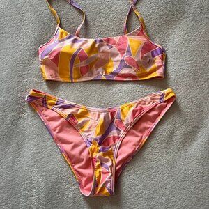 New look multi-coloured bikini